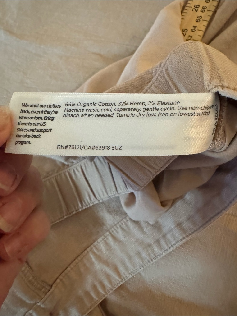 Eileen Fisher Light Beige Capris - Picture 13 of 14